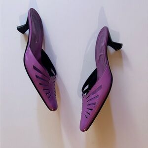 Vintage Via Spiga Mules in Size 7 Made in Italy in EUC